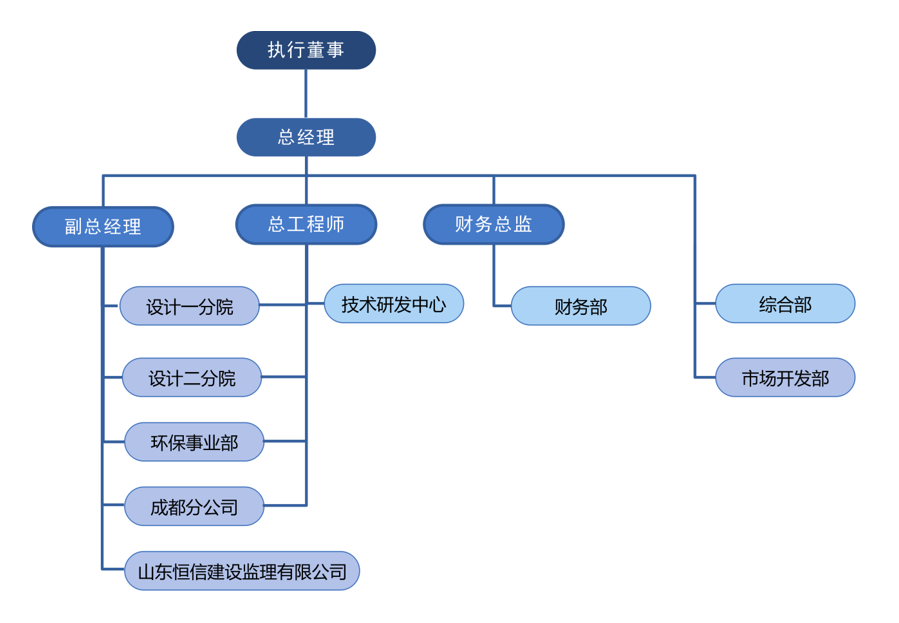 輕工設(shè)計(jì)院組織架構(gòu)圖202508